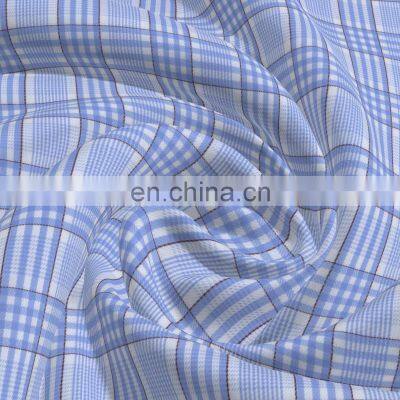2023 Spring/Summer Development Design 100%Cotton Dobby Check For Men's Shirts photo-4