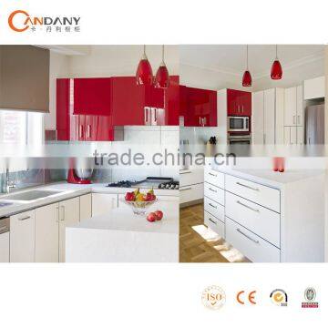 High Gloss Red Kitchen Cabinet, Red Lacquer Kitchen Cabinet, High Gloss Lacquer Kitchen Cabinet Doors, White Lacquer Kitchen Cab