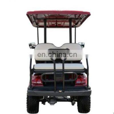 Hot Sale 4 Seats Electric Car Street Legal Golf With Battery Charger photo-5