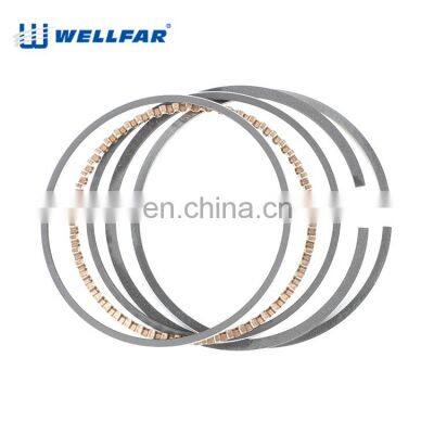 Wellfar Daewoo Cielo Engine Parts Diesel 76.5mm Daewoo Piston Rings For Daewoo Engine