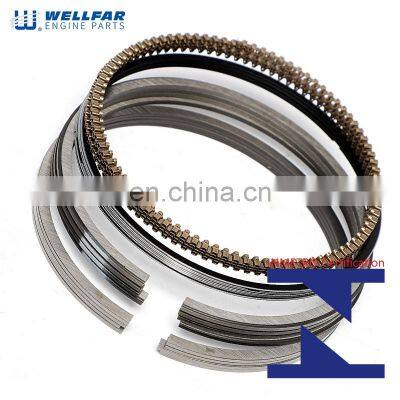 1.8 8V GAS machine engine part 80.5 mm piston ring 81E9001with Plasma sprayed molybdnum