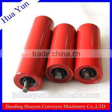 89mm Dia Steel Tube Flat Roller Heavy Duty Trough Roller Cconveyor Idler Group