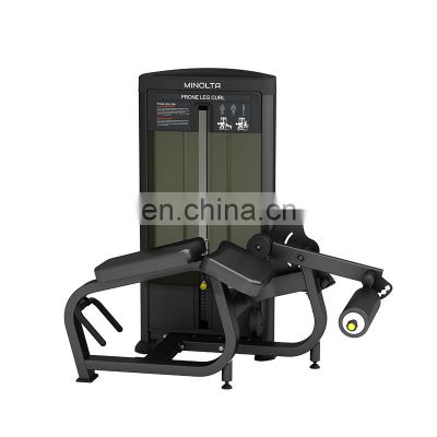 Fitness Equipment Commercial Pin Loaded Gym Machine Prone Leg Curl Thigh Flexion And Extension