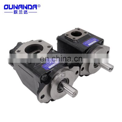 High Pressure Hydraulic Pump Power Pack Station Replace Parker Denison Hydraulic Vane Pump T6DC-050-020-1R00-B1 Rotary Excavator