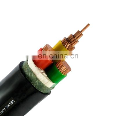 medium voltage 3cx50mm2 3cx70mm2 3cx95mm2 3cx120mm2 3*240 aluminum pvc insulated 3C ESP power cable