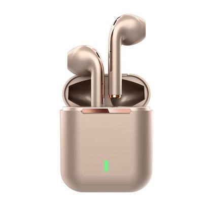 Portable Touch Earbuds Auto Pairing Tws J18 Tws Rose Gold Sports Earphone