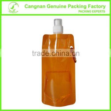 Advertisting high quality disposable liquid holder/ collapsible water bottle