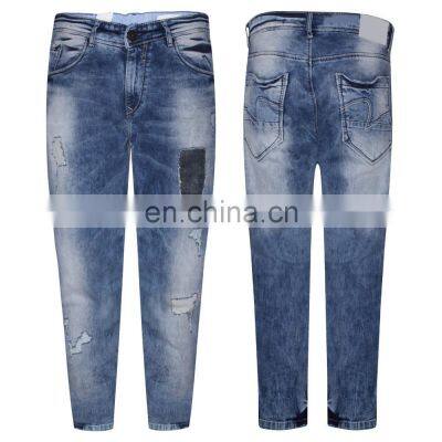 100% high quality wholesale Factory Price Streetwear Men Denim Jeans / Summer fashionable men's denim Pant