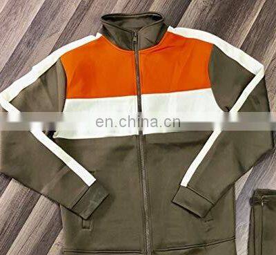 Custom Track Suit 100% Polyester Tracksuit for Men Slim Fit Wholesale Sweatsuit In Cheap Price photo-5