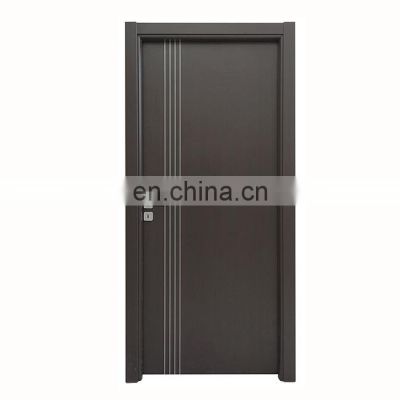 Flush wodern apartment prefinished commercial black bedroom price indoor latest designs wood door frame