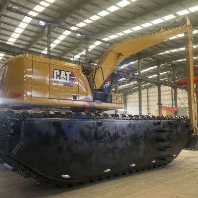 Earthmoving Machinery Amphibious Swamp Buggy Excavator with Dredging Pump