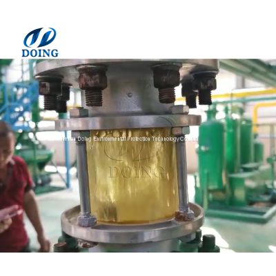 High Profits Waste tyre plastic to diesel fuel pyrolysis distillation plant at favorable cost