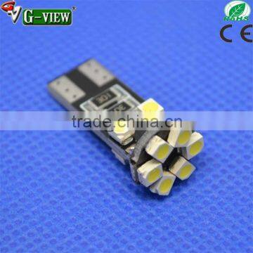 New autoparts production Canbus error free T10 3030chip superbright 10smd auto car Led bulb