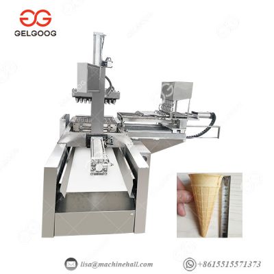 GELGOOG automatic ice cream cone machine/automatic wafer cone making machine