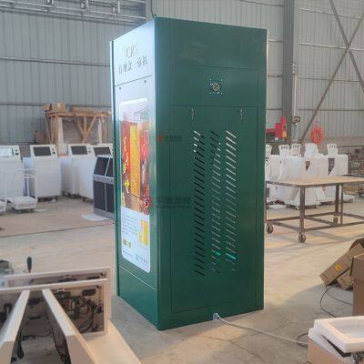 Bank Service Area, ATM Machines, Self-service Equipment, Lobby Style Curved Panel Decoration, Display Cabinets, Withdrawal Kiosks photo-2