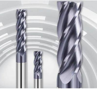 5D Aiticrn Coating Twist Drill Bit Tool Internal Cooling Solid Carbide Drill for Cut Steel Cut Copper Cut Alumilum photo-4