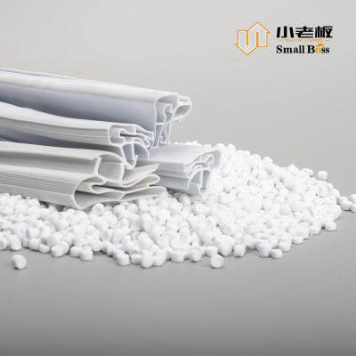 Hard Virgin UPVC Granules Modified PVC Compound Pellet Grains for Wire Cable Duct Pipes photo-5