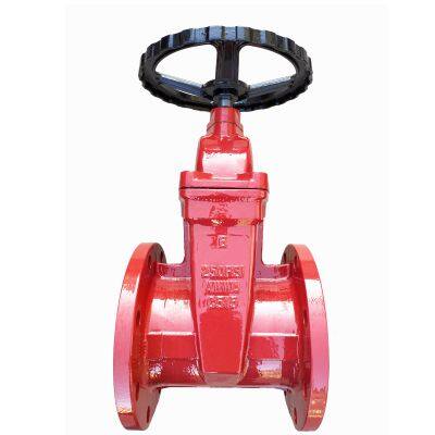 Factory Direct ANSI Soft Seal Cast Iron Flange Gate Valve High Quality Product
