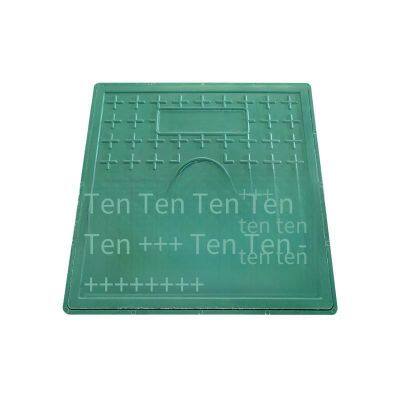 Lubao Composite Resin Square Manhole Cover Manufacturer for Municipal Sewage Pipes 400*600, Suitable for Power Projects and Chemical Plants photo-5