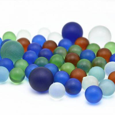 Wholesale Glass Beads Marbles 16mm 25mm Colorful Glass Beads Fishbowl Decorative Beads Craft Ball photo-2