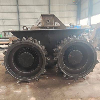 Customizable Double Wheel Hydraulic Square Pile Cutter Head for Diaphragm Wall Trenching photo-3