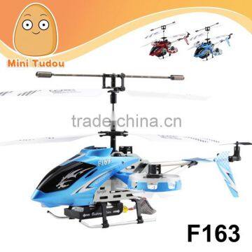 F163 2.4G 4.5 Channel RC Helicopter Drone Metal Remote Control Helicopter Gyro RTF