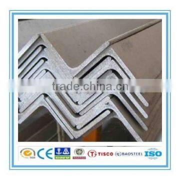 Gold supplier 201 Stainless steel angle steel