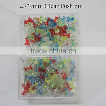 Wholesale pp Box Packing Clear Map Push Pins Drawing Pins With Good Use photo-2