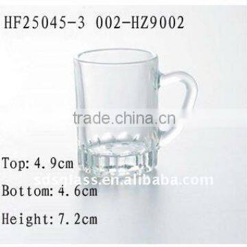 mini glass mug cheap glass mug small mug 3oz