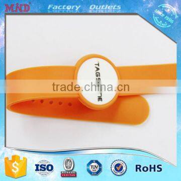 MDW16 Custom rfid silicone wristbands/bracelets for events