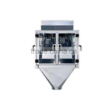 2 Head Weight Packing Machine Linear Weigher Used for Sugar Packaging Machine