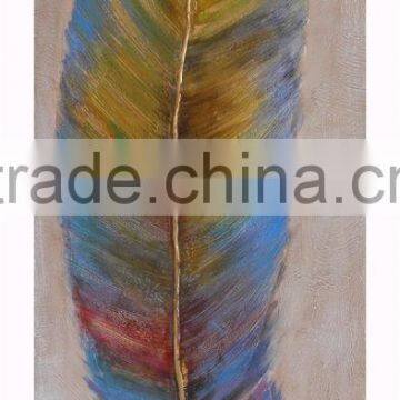 Feather Oil Painting