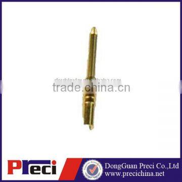 M12 IP68 brass gold plated connector terminal pin