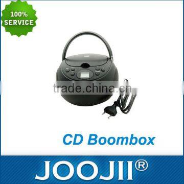Top-loading CD/CD-R/CD-RW player mini Boombox radio