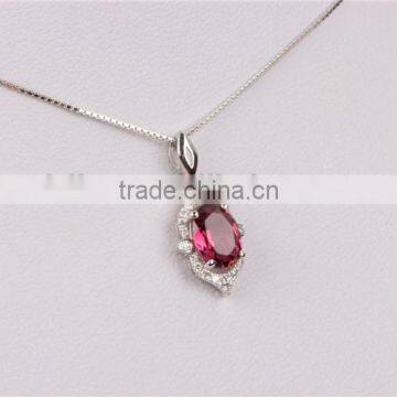 Wholesale Luxurious American Diamond 18K Gold Jewelry Necklace photo-5