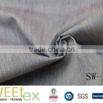 GOOD QUALITY COTTON POLY SPANDEX POPLIN FABRIC
