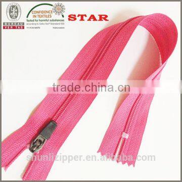 2015 3# nylon zipper for branded shirts