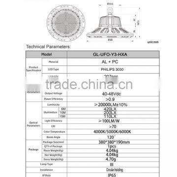Best Seller Led High Bay Light ul 150w 200w Ufo photo-6