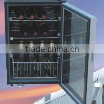 DC 12V/24V 70L wine cooler,DC solar winecooler