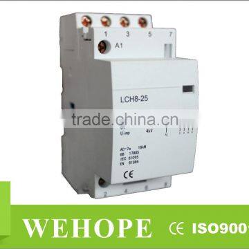 HOT SALE 230V/400V 2P/4P 220v single phase contactor