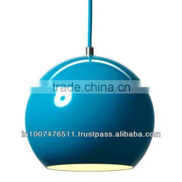 Pendant Lamp in Brushed Iron