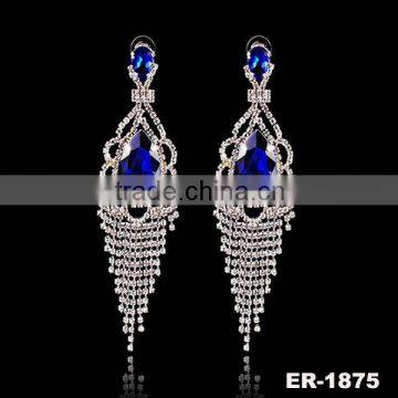 2016 Popular Fashion Diamond Earrings Double Sided earring hidden camera