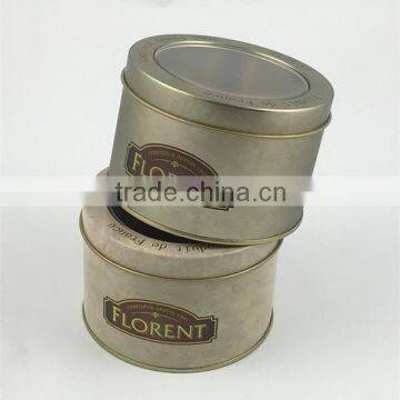 Round Copper Tin Canister for Tea Pack photo-6