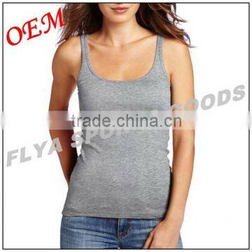 women fashionable wholesale cotton tank top fitness clothing