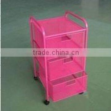 AN308 ANPHY Removable Office Supplies Three Drawer Documents Holder Stationery Organizer Mental Wire Mesh 31.5*33*63cm