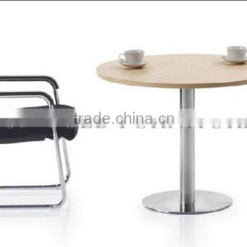 cheap round meeting table with stainless steel leg (SZ-MT027)