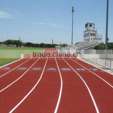 School & Stadium Outdoor Sport Polyurethane Athletic Rubber Running Track Synthetic Running Track Surface Race Flooring Material photo-3