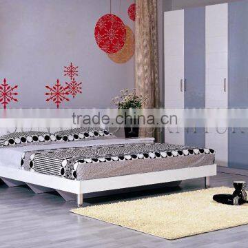 Modern Simple Home Bedroom Decorating Furniture Sets with Wardrobe Cabinet(SZ-BF084)