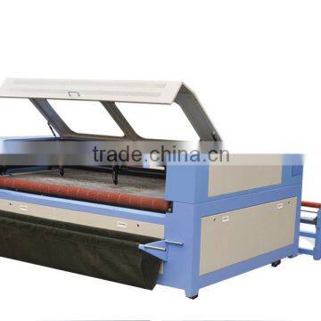 home fabric laser cutting machine/big laser cutting and engraving machine/best cnc laser cutting for cloth plastic sheet pvc