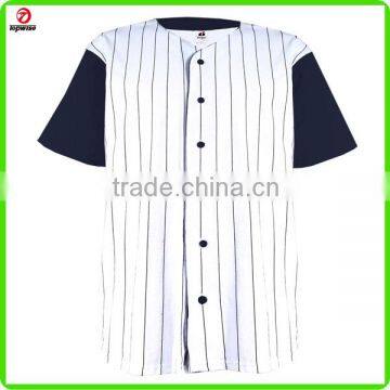 Sublimation 100% polyester baseball jersey,base ball cloth,baseball uniform